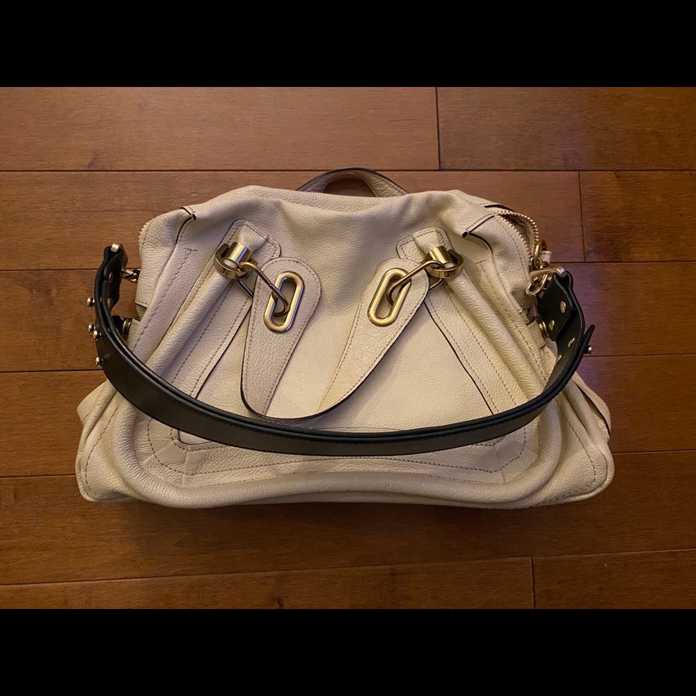 Paraty military, Chloé beige/black